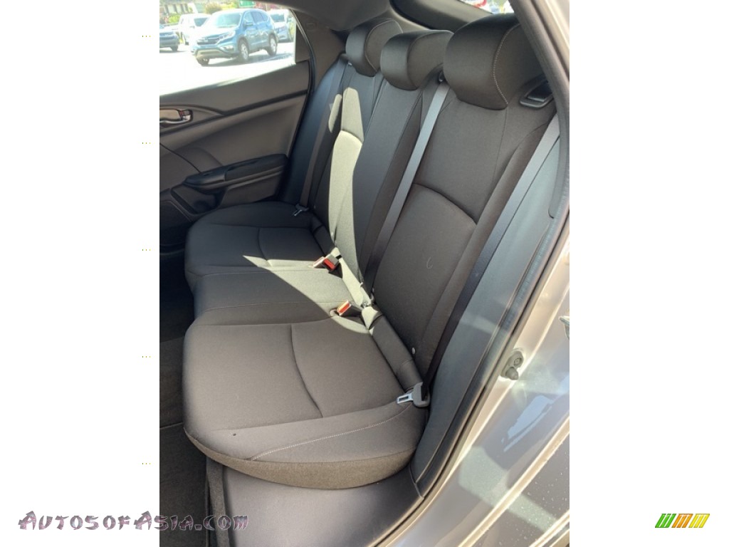 2019 Civic Sport Hatchback - Lunar Silver Metallic / Black photo #18