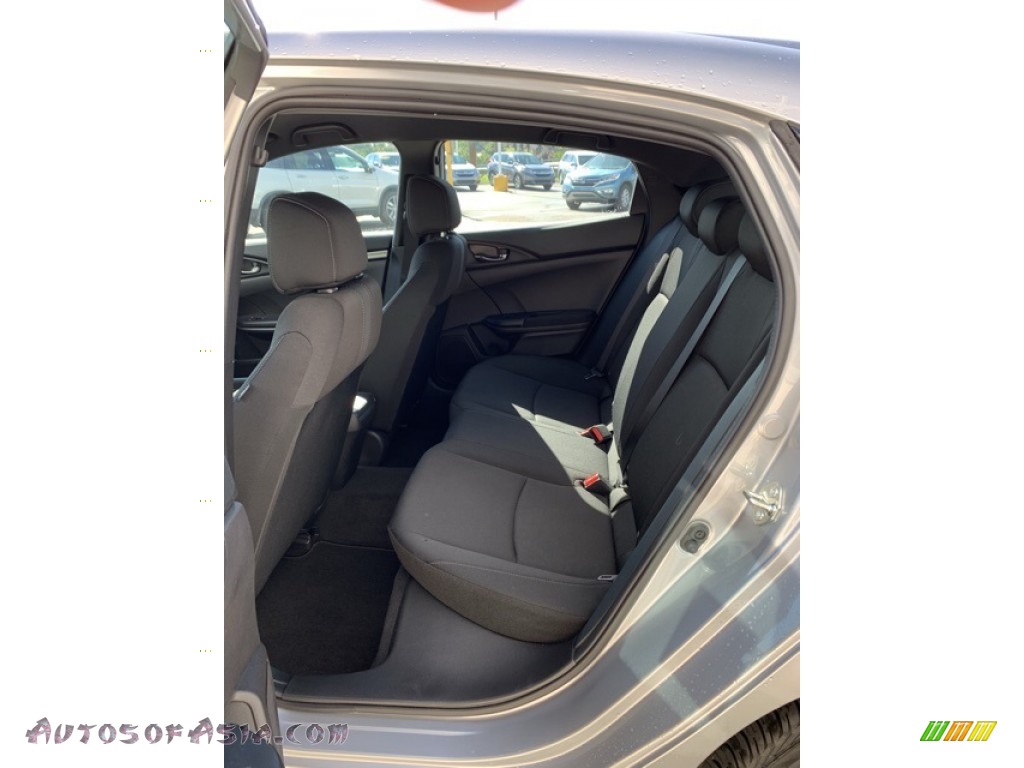 2019 Civic Sport Hatchback - Lunar Silver Metallic / Black photo #19