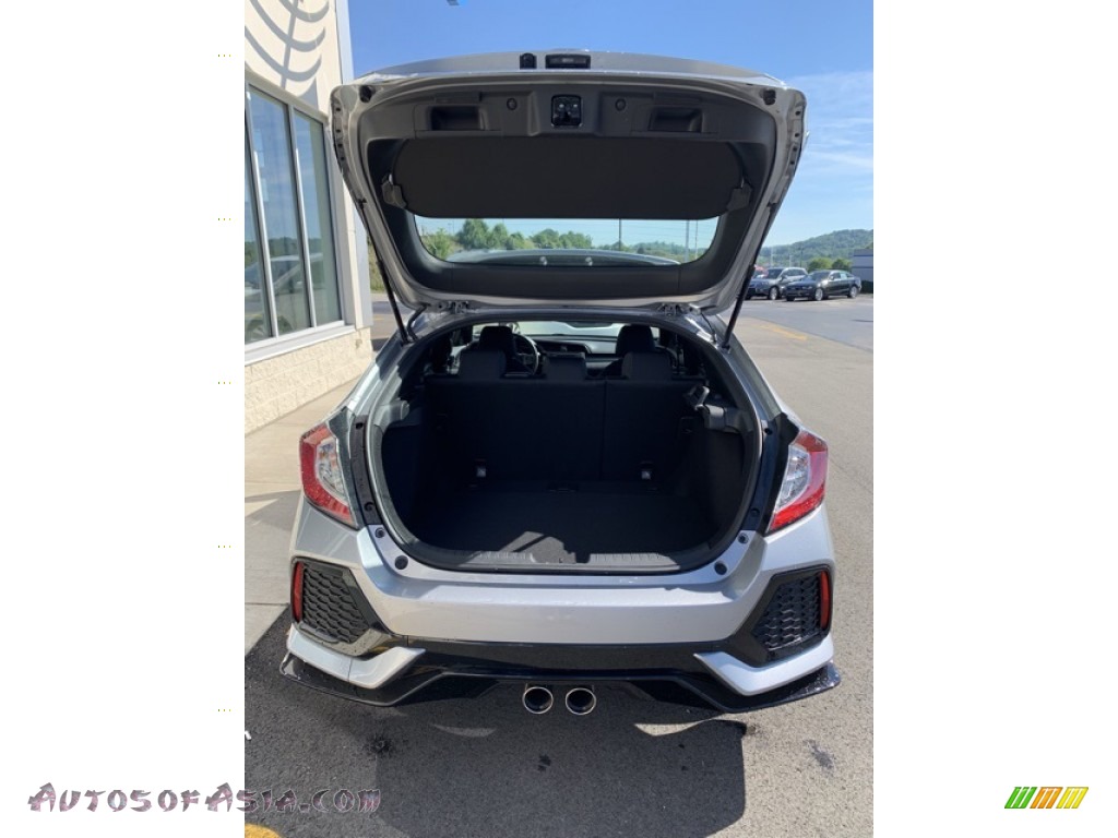 2019 Civic Sport Hatchback - Lunar Silver Metallic / Black photo #20