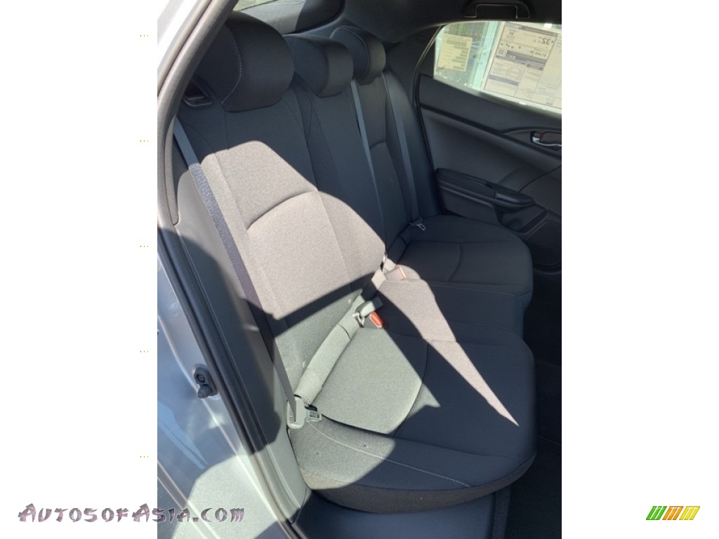 2019 Civic Sport Hatchback - Lunar Silver Metallic / Black photo #24