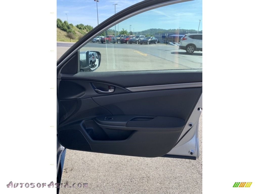 2019 Civic Sport Hatchback - Lunar Silver Metallic / Black photo #26