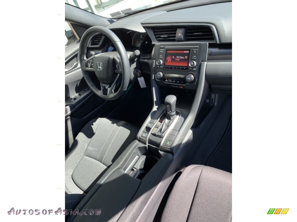 2019 Civic Sport Hatchback - Lunar Silver Metallic / Black photo #28