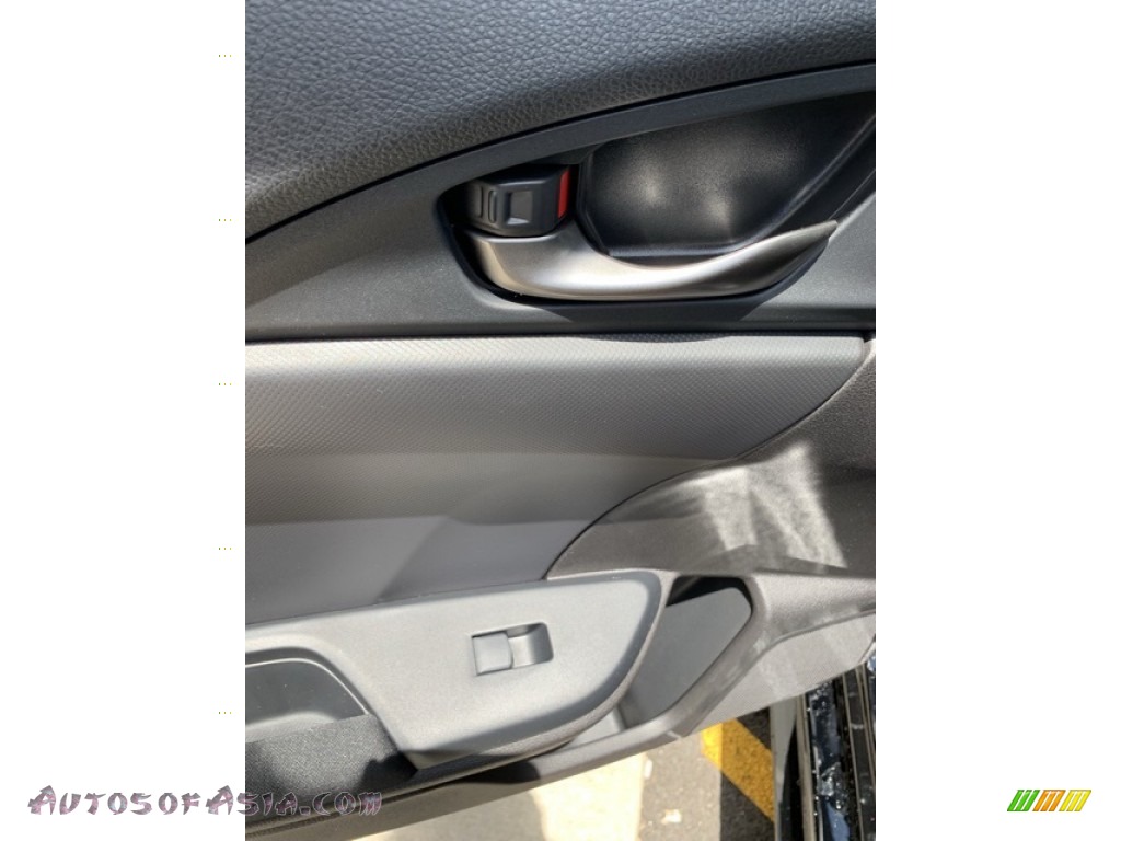 2019 Civic Sport Hatchback - Crystal Black Pearl / Black photo #17