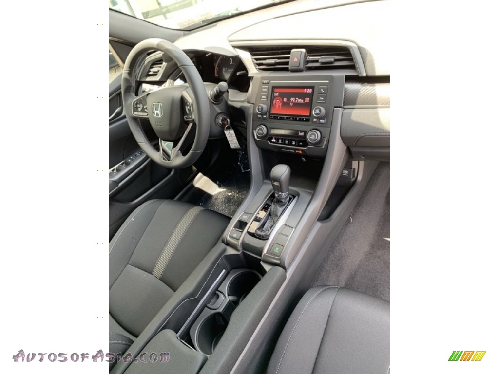 2019 Civic Sport Hatchback - Crystal Black Pearl / Black photo #28