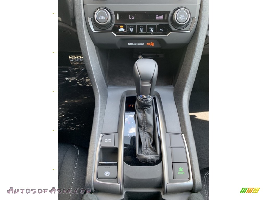 2019 Civic Sport Hatchback - Crystal Black Pearl / Black photo #33
