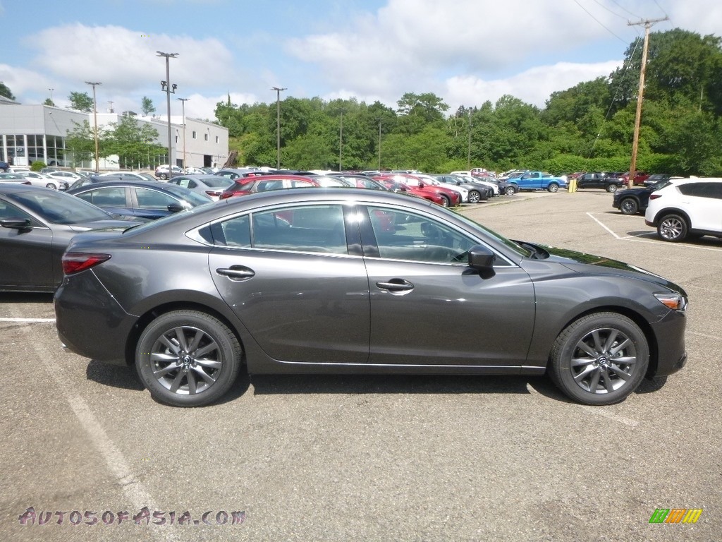 Machine Gray Metallic / Black Mazda Mazda6 Sport