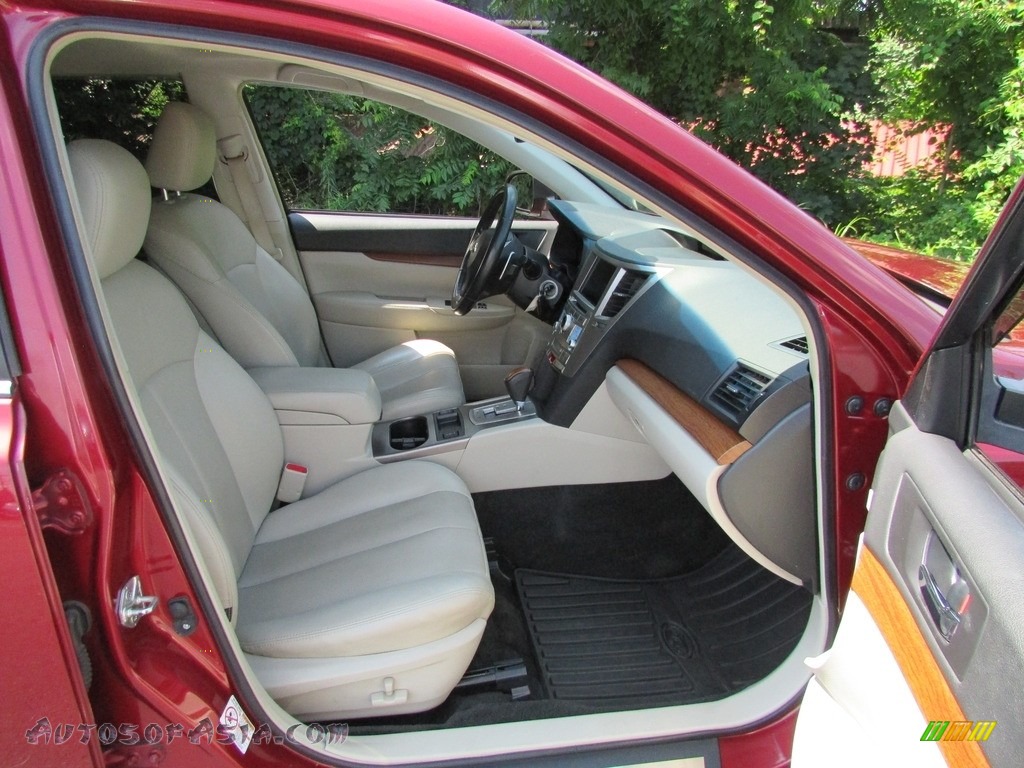 2013 Outback 2.5i Limited - Venetian Red Pearl / Warm Ivory Leather photo #17