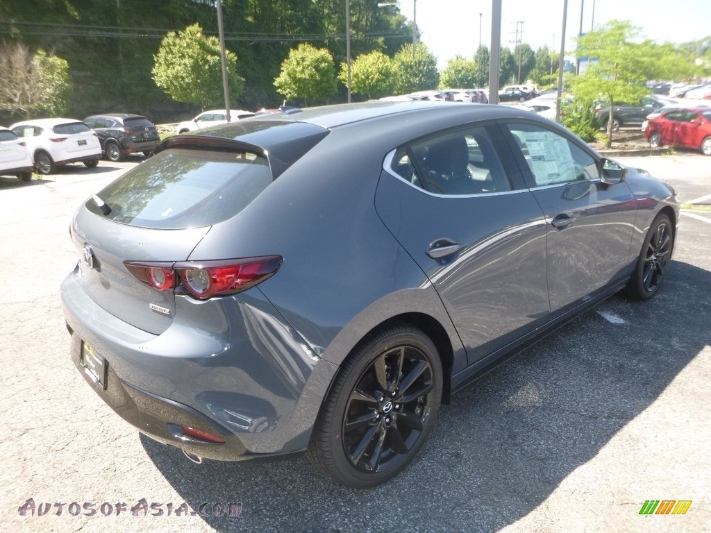 2019 MAZDA3 Hatchback Premium AWD - Polymetal Gray Mica / Black photo #2