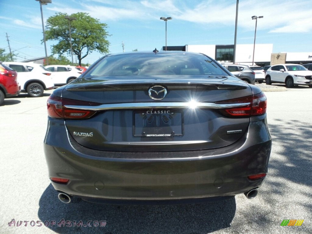 2019 Mazda6 Grand Touring Reserve - Machine Gray Metallic / Black photo #6