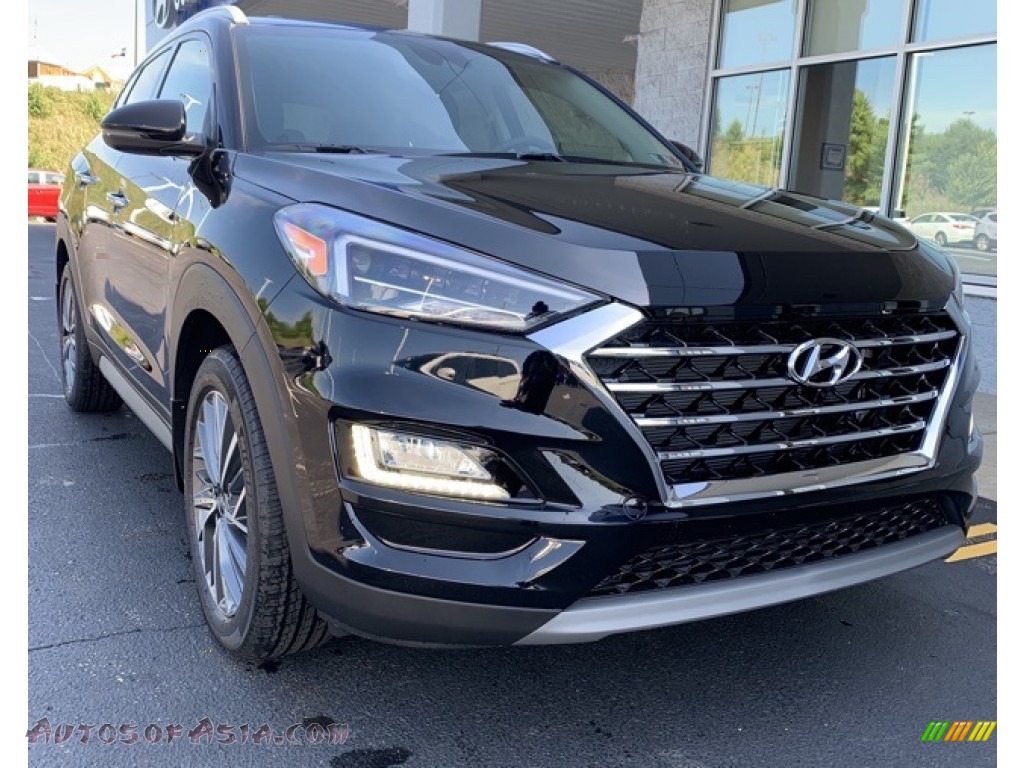 2019 Tucson Limited AWD - Black Noir Pearl / Black photo #1
