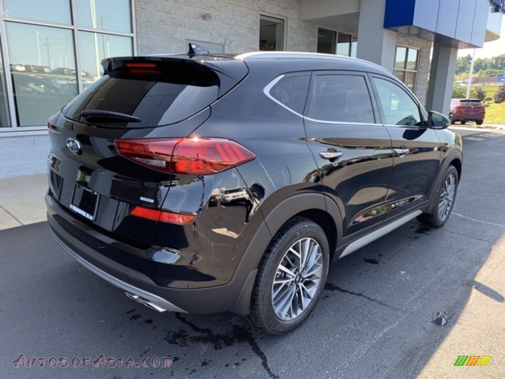 2019 Tucson Limited AWD - Black Noir Pearl / Black photo #4