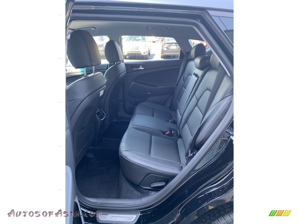2019 Tucson Limited AWD - Black Noir Pearl / Black photo #20