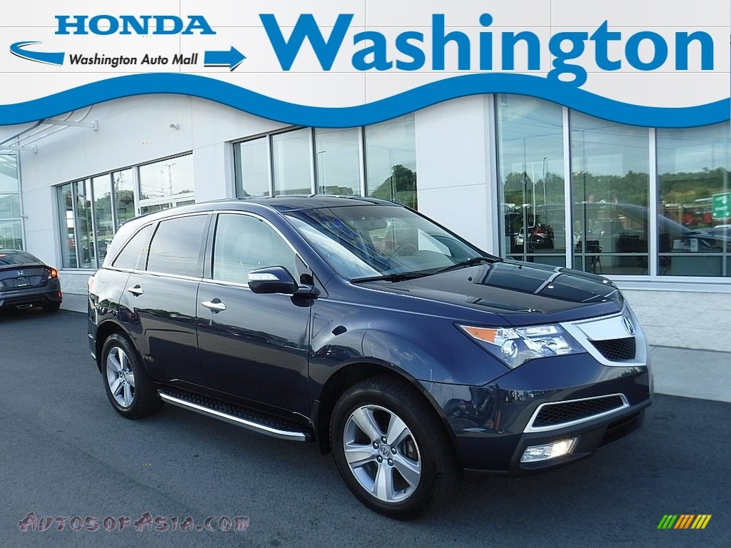 Bali Blue Pearl / Parchment Acura MDX SH-AWD Technology