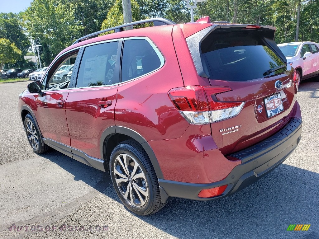 2019 Forester 2.5i Limited - Crimson Red Pearl / Gray photo #4