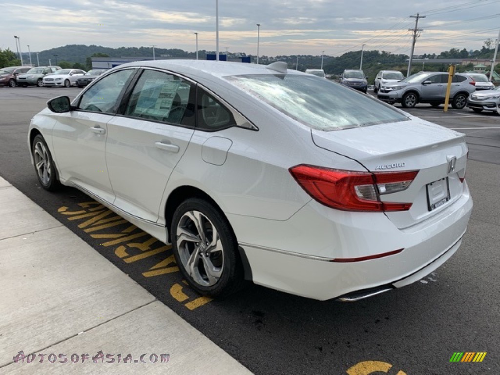 2019 Accord EX-L Sedan - Platinum White Pearl / Ivory photo #5
