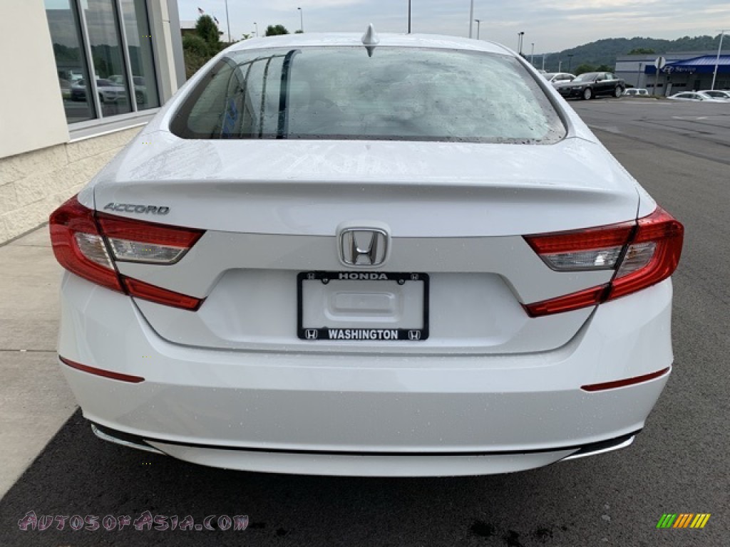 2019 Accord EX-L Sedan - Platinum White Pearl / Ivory photo #6