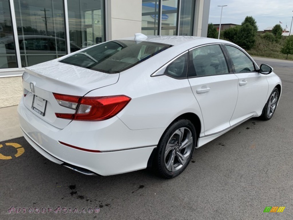 2019 Accord EX-L Sedan - Platinum White Pearl / Ivory photo #7