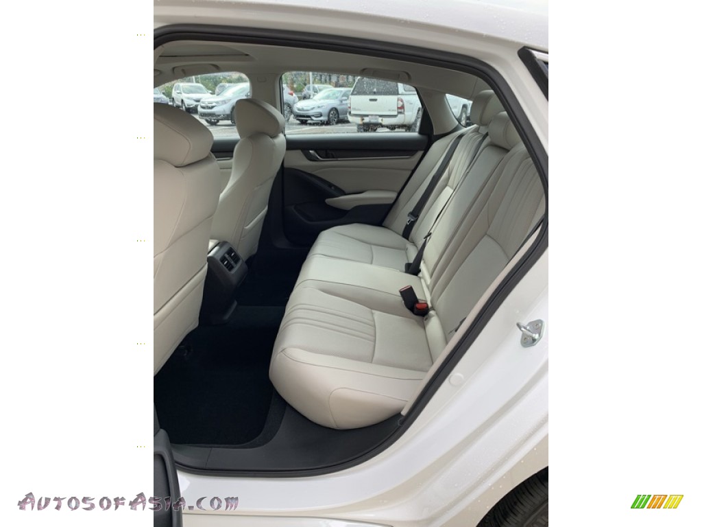 2019 Accord EX-L Sedan - Platinum White Pearl / Ivory photo #19