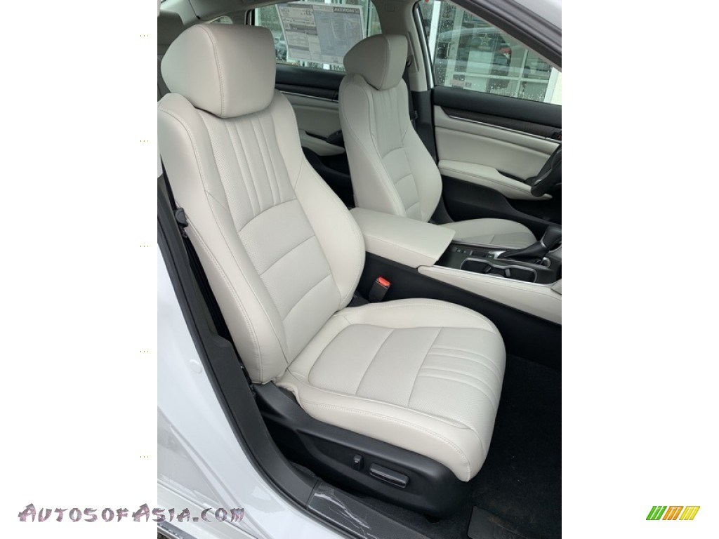 2019 Accord EX-L Sedan - Platinum White Pearl / Ivory photo #26
