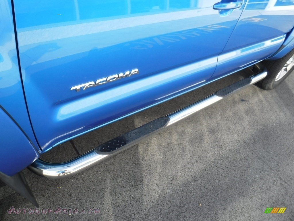 2008 Tacoma V6 TRD Sport Double Cab 4x4 - Speedway Blue / Graphite Gray photo #6