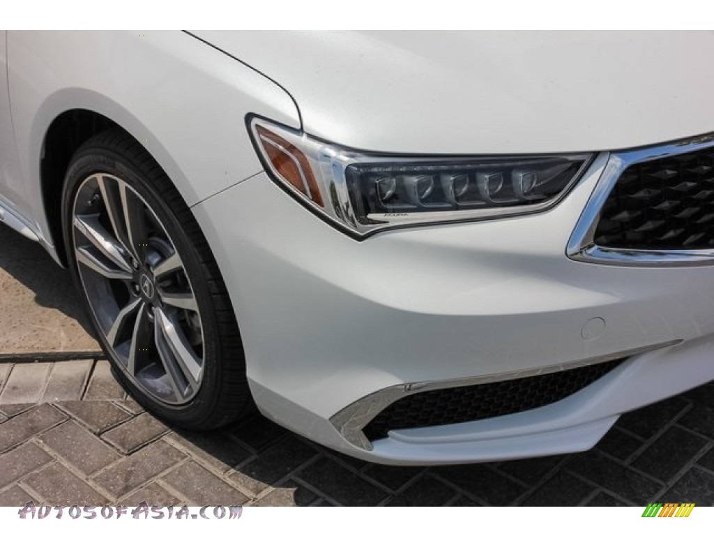 2019 TLX V6 Sedan - Platinum White Pearl / Ebony photo #10
