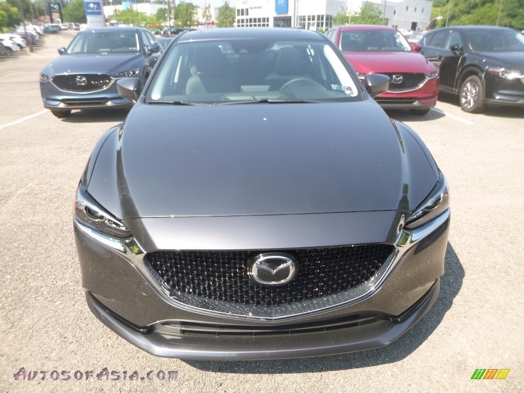 2019 Mazda6 Grand Touring - Machine Gray Metallic / Black photo #4