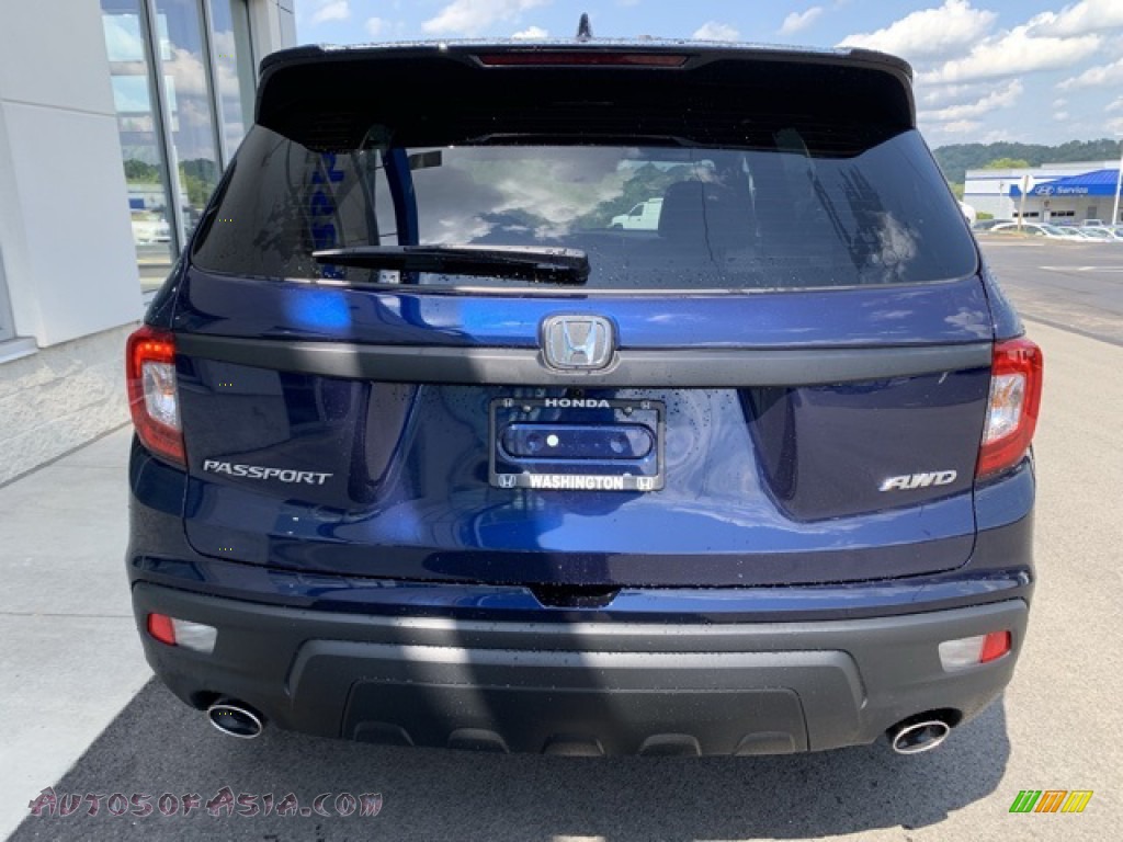 2019 Passport EX-L AWD - Obsidian Blue Pearl / Gray photo #6