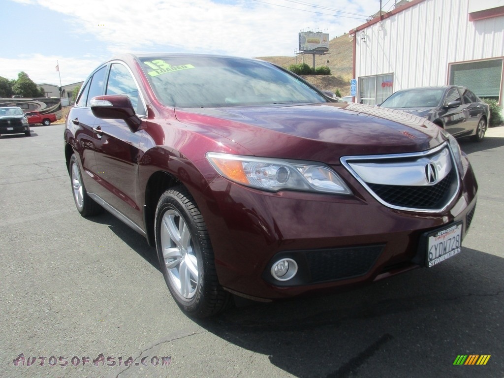 Basque Red Pearl II / Parchment Acura RDX Technology
