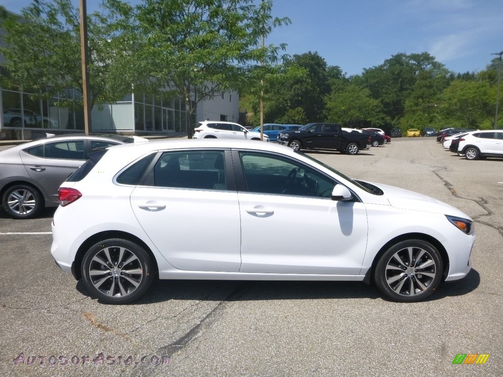 2019 Elantra GT  - Ceramic White / Black photo #1