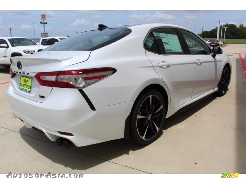 2019 Camry XSE - Wind Chill Pearl / Black photo #7