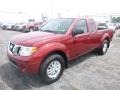 Nissan Frontier SV King Cab 4x4 Cayenne Red photo #8