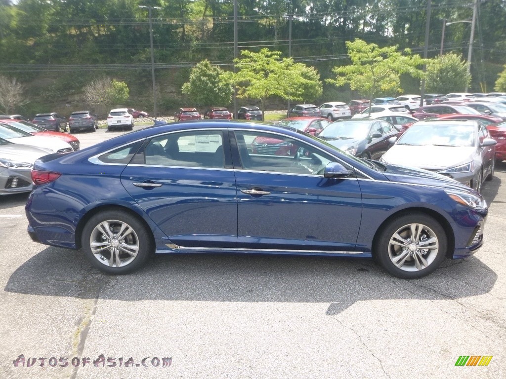 Blue / Black Hyundai Sonata Sport