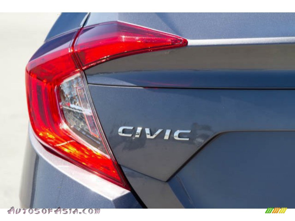 2016 Civic EX Sedan - Crystal Black Pearl / Black photo #12