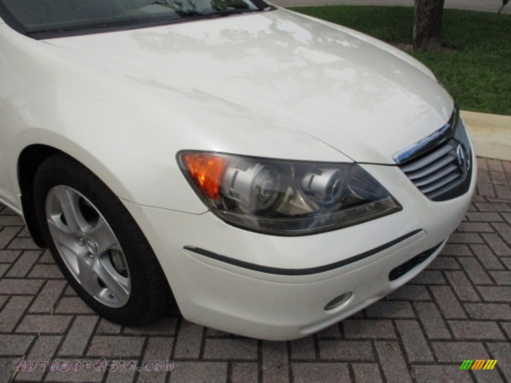 2006 RL 3.5 AWD Sedan - Premium White Pearl / Taupe photo #79