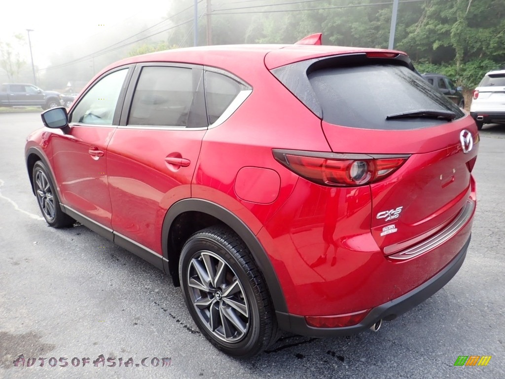 2018 CX-5 Grand Touring AWD - Soul Red Crystal Metallic / Parchment photo #5