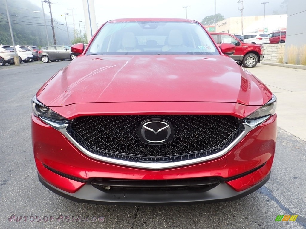 2018 CX-5 Grand Touring AWD - Soul Red Crystal Metallic / Parchment photo #8