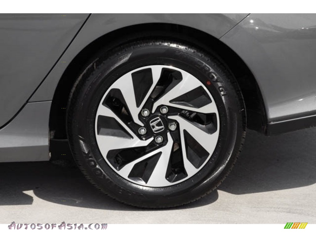 2019 Civic LX Hatchback - Polished Metal Metallic / Black photo #12