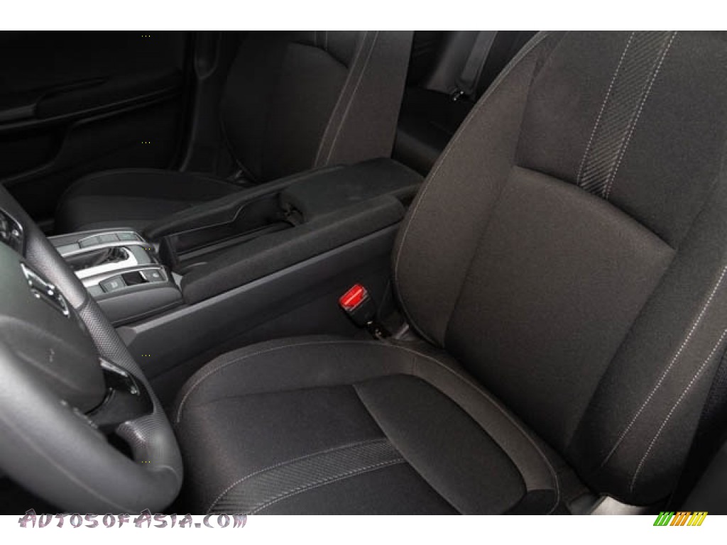 2019 Civic LX Hatchback - Polished Metal Metallic / Black photo #22