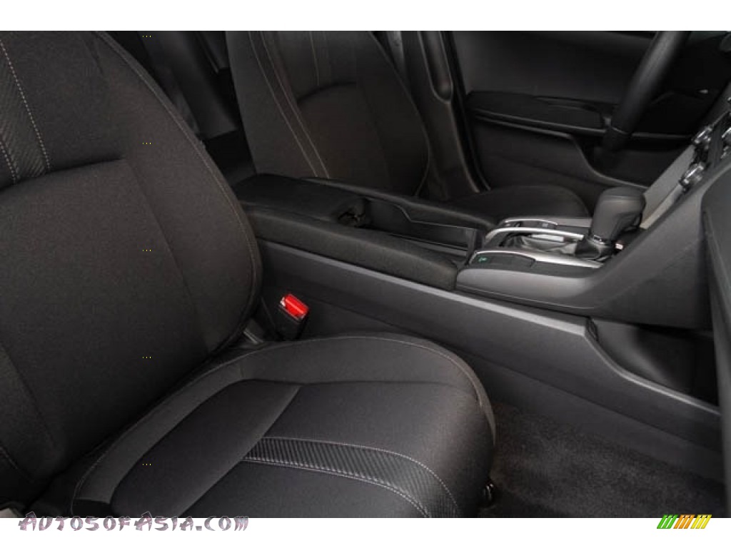 2019 Civic LX Hatchback - Polished Metal Metallic / Black photo #29
