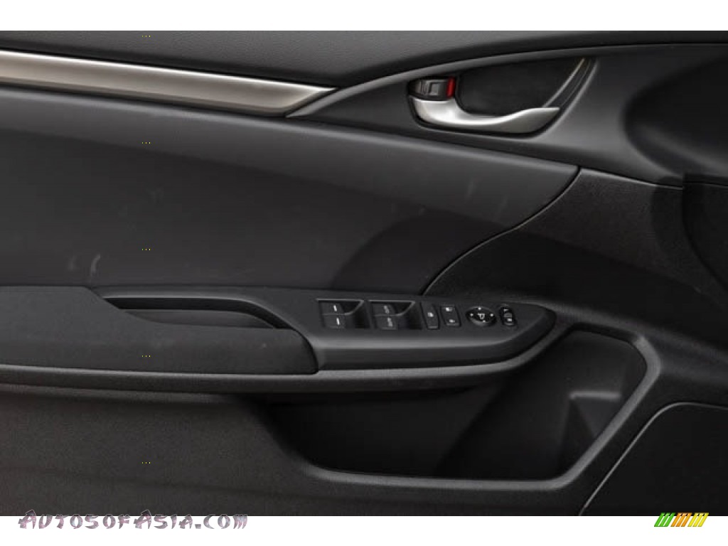 2019 Civic LX Hatchback - Polished Metal Metallic / Black photo #31