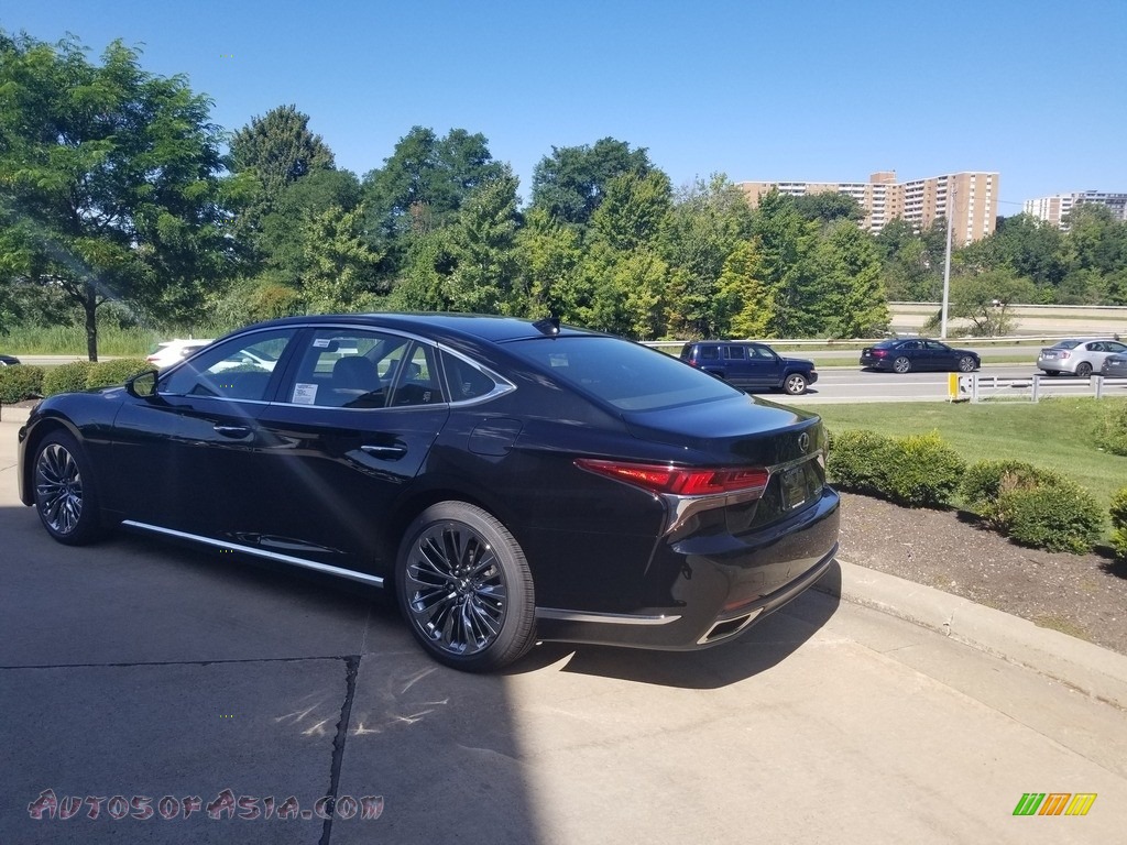 2019 LS 500 AWD - Obsidian / Noble Brown photo #4