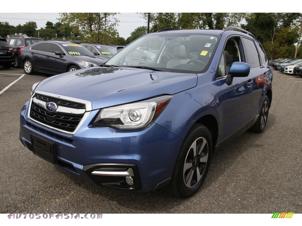 2017 Forester 2.5i Limited - Quartz Blue Pearl / Gray photo #1