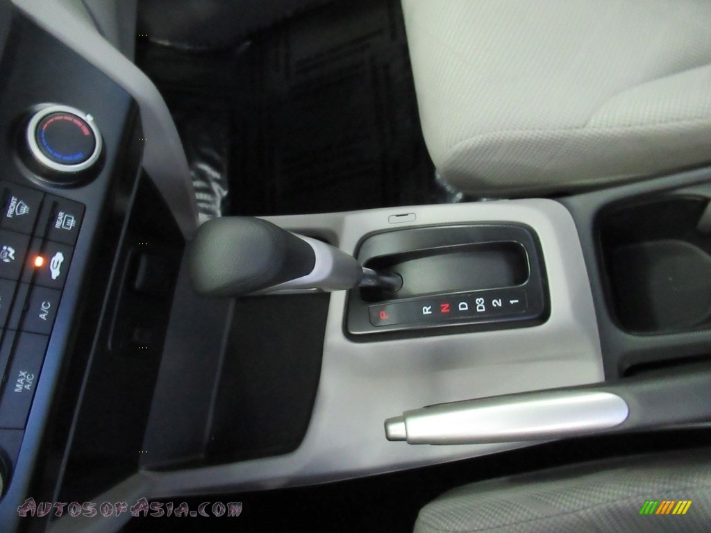 2012 Civic LX Sedan - Polished Metal Metallic / Gray photo #31