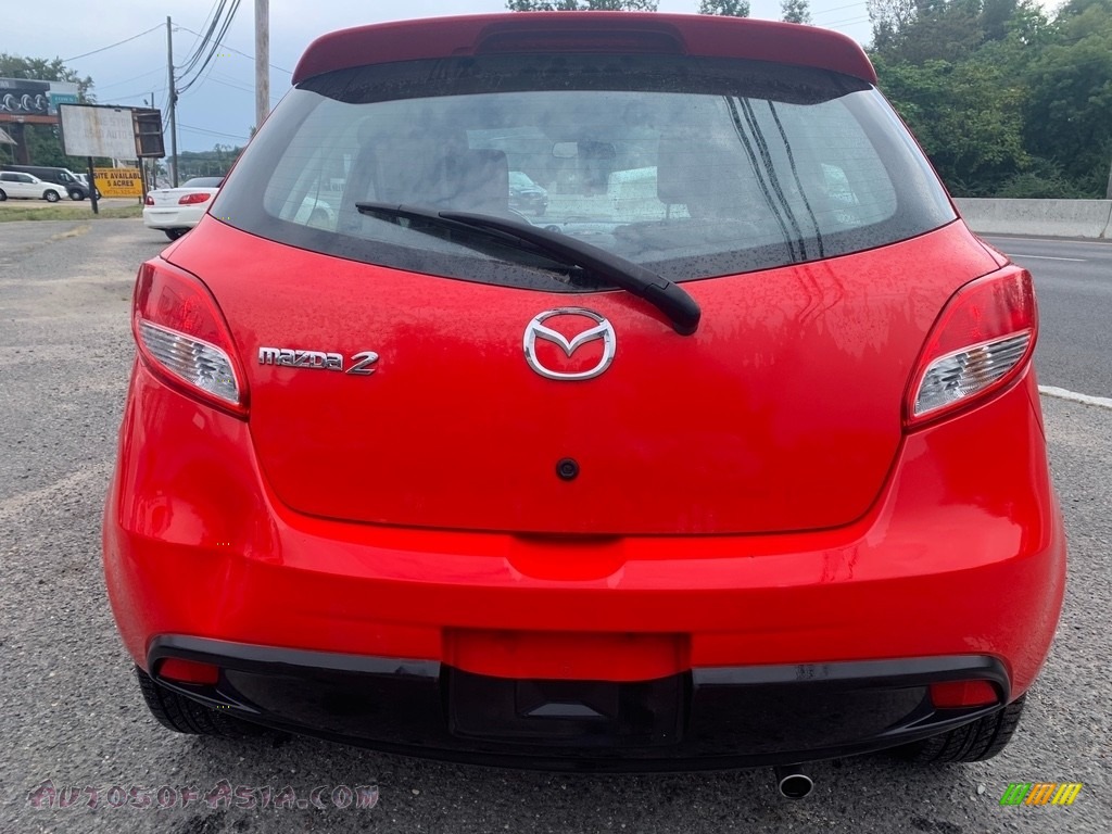 2012 MAZDA2 Touring - True Red / Black w/Red Piping photo #3