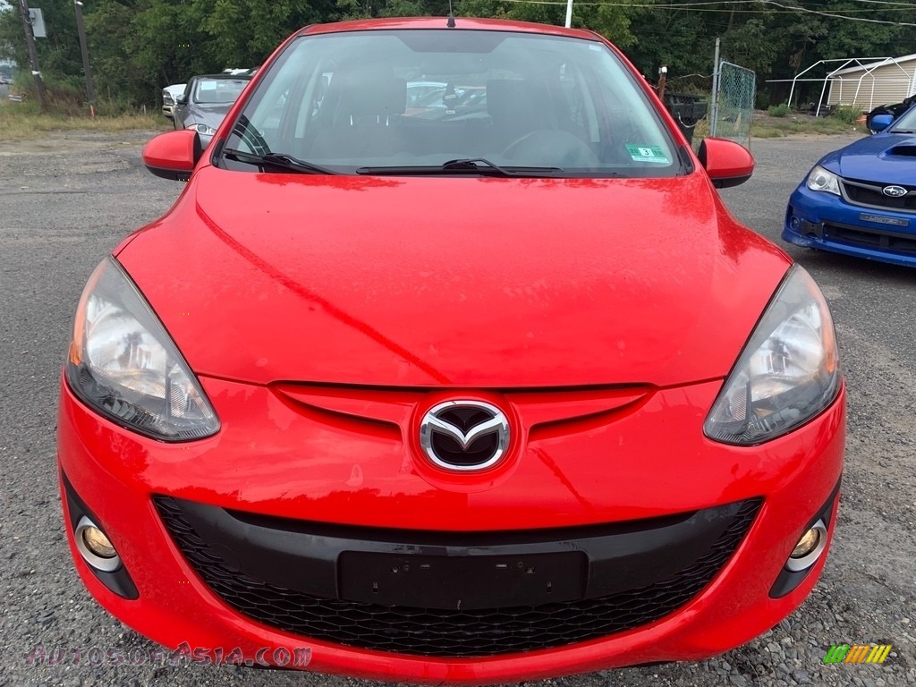 2012 MAZDA2 Touring - True Red / Black w/Red Piping photo #8