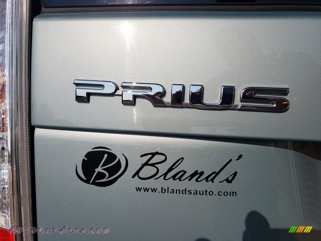 2015 Prius Three Hybrid - Sea Glass Pearl / Misty Gray photo #32