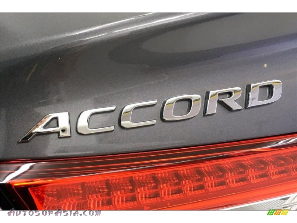 2018 Accord EX-L Sedan - Modern Steel Metallic / Ivory photo #7