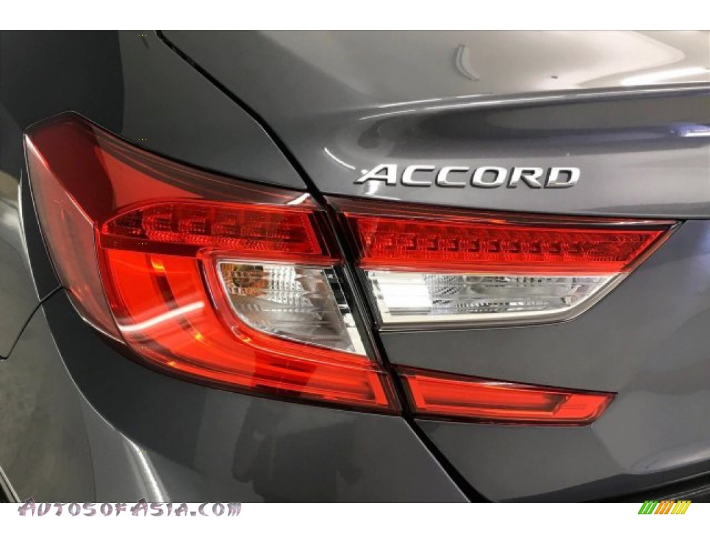 2018 Accord EX-L Sedan - Modern Steel Metallic / Ivory photo #22
