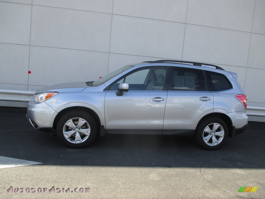 2016 Forester 2.5i Limited - Ice Silver Metallic / Gray photo #2