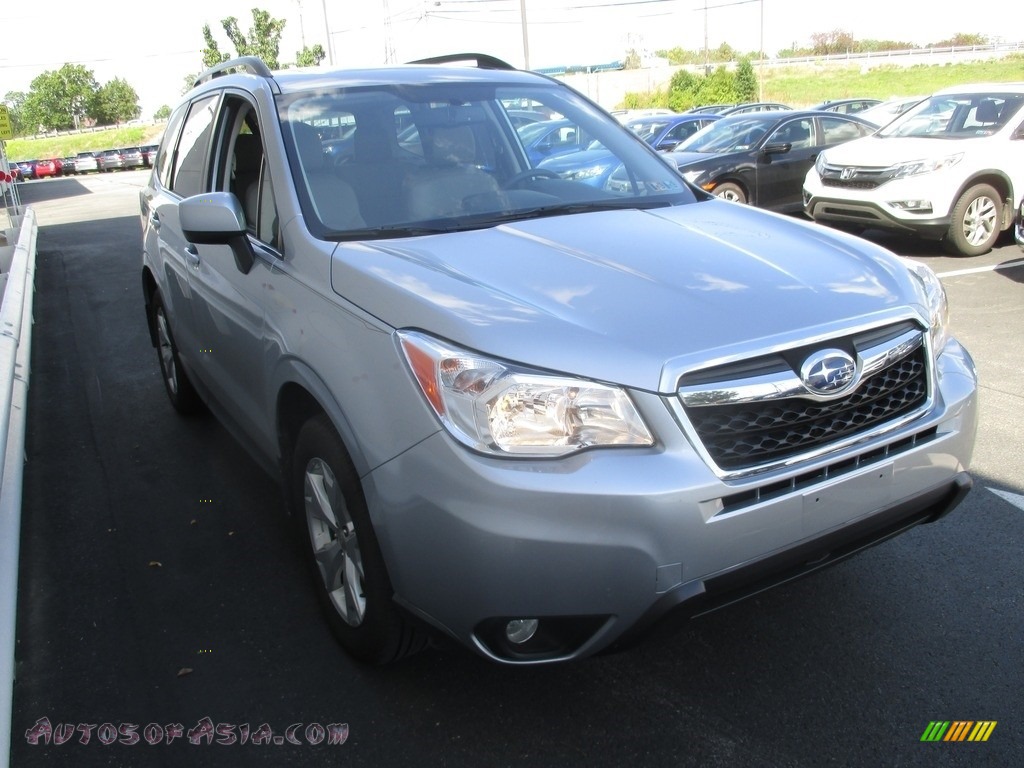 2016 Forester 2.5i Limited - Ice Silver Metallic / Gray photo #6